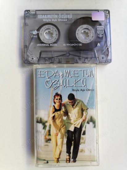EDA & METİN ÖZÜLKÜ  - BÖYLE AŞK OLMAZ  - 1999  TÜRKİYE BASIM - KASET ALBÜM