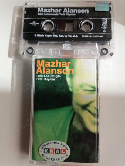 MAZHAR ALANSON - TÜRK LOKUMUYLA TATLI RÜYALAR  -  TÜRKİYE 2002  BASIM - KASET ALBÜM