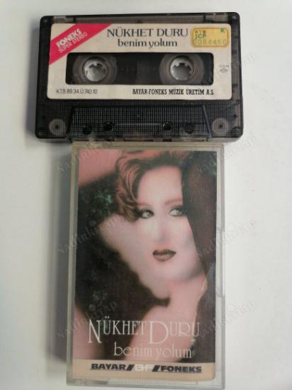 NÜKHET DURU  - BENİM YOLUM  TÜRKİYE 1989 BASIM - KASET ALBÜM - İLK BASIM KAĞITLI
