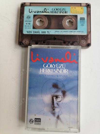 ZÜLFÜ LİVANELİ - GÖKYÜZÜ HERKESİNDİR-1989 BASIM (KASET)