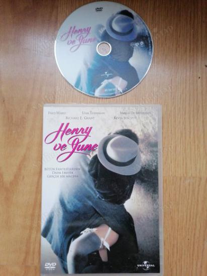 HENRY VE JUNE - BİR PETER  KAUFMAN FİLMİ - FRED WARD / UMA THURMAN / KEVIN SPACEY DVD FİLM - 115 DAKİKA  - TÜRKİYE BASIM