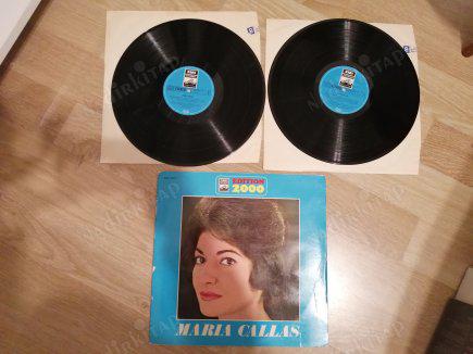 MARIA CALLAS - EDITION 2000 - 2 LP - ALMANYA DÖNEM  BASIM DOUBLE LP ALBÜM