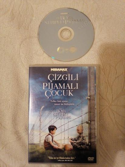ÇİZGİ PİJAMALI ÇOCUK / THE BOY IN THE STRIPED PYJAMAS - 91  DAKİKA TÜRKİYE BASIM -  DVD FİLM