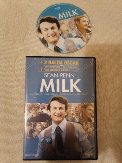 MILK - SEAN PENN- BİR GUS VAN SANT FİLMİ  - 122 DAKİKA TÜRKİYE BASIM -  DVD FİLM