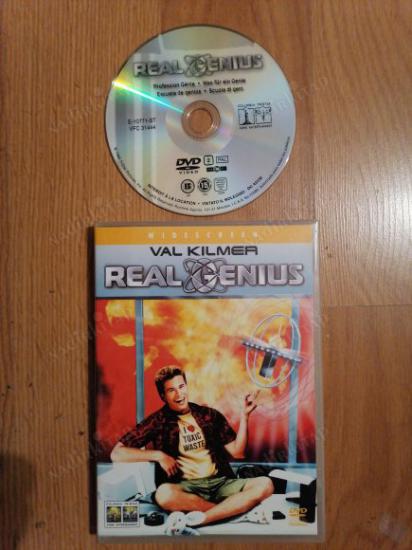 REAL GENIUS - VAL KILMER  - DVD FİLM - 102 DAKİKA - YABANCI BASIM TÜRKÇE  ALTYAZI VARDIR