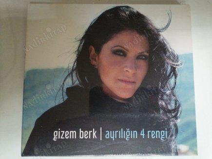 GİZEM BERK - AYRILIĞIN 4 RENGİ -  2018 TÜRKİYE  BASIM   CD  MAXI SINGLE - AÇILMAMIŞ AMBALAJINDA