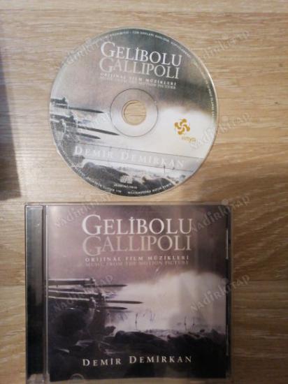 DEMİR DEMİRKAN - GELİBOLU / ORİJİNAL FİLM MÜZİKLERİ  - 2004 TÜRKİYE  BASIM CD ALBÜM