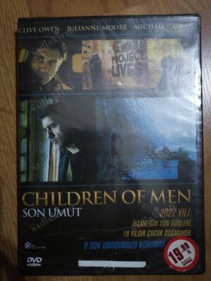 CHILDREN OF MEN / SON UMUT - BİR ALFONSO CUARON FİLMİ - DVD FİLM - AÇILMAMIŞ AMBALAJINDA