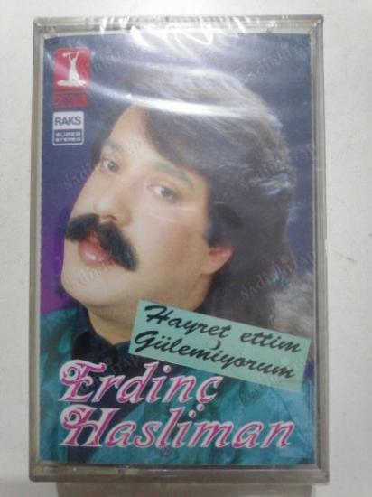 ERDİNÇ HASLİMAN - HAYRET ETTİM / GÜLEMİYORUM  - 1991 TÜRKİYE BASIM  (KASET)-AÇILMAMIŞ AMBALAJINDA
