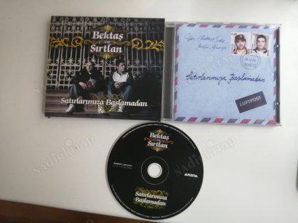 BEKTAŞ VE SIRTLAN - SATIRLARIMIZA BAŞLAMADAN - 2005 TÜRKİYE BASIM  CD