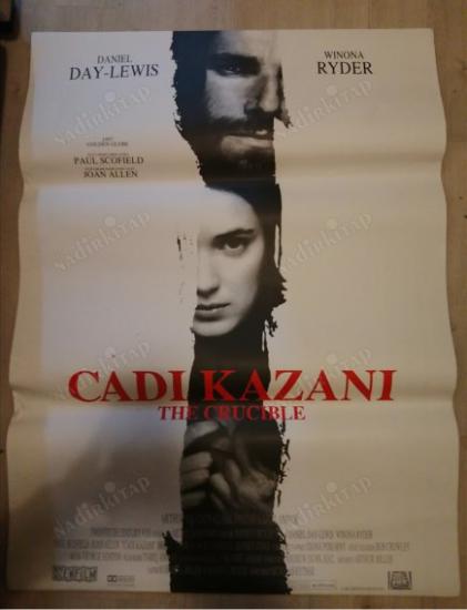 THE CRUCIBLE ( CADI KAZANI ) - 70X100 CM EBATLARINDA FİLM AFİŞİ