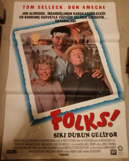 FOLKS - 70X100 CM EBATLARINDA FİLM AFİŞİ