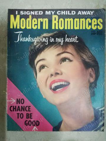MODERN ROMANCES-November 1956-The Magazine That Lives For You