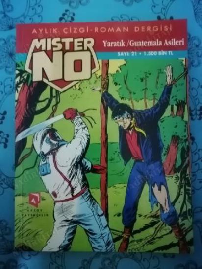 MISTER NO Yaratık/Guatemala Asileri SAYI: 21