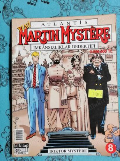 YENİ ATLANTİS MARTIN MYSTERE Aylık Çizgi Roman Dergisi Sayı: 8 - DOKTOR MYSTERE