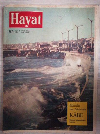 HAYAT DERGİSİ 9 Nisan  1964 Sayı:16  Muhasara Altındaki Kıbrıslı Türklerin İlk Fotoğrafları