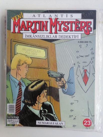 YENİ ATLANTİS / MARTIN MYSTERE Aylık Çizgi Roman Dergisi YENİ SERİ Sayı: 23 - NUMARALI ALAN