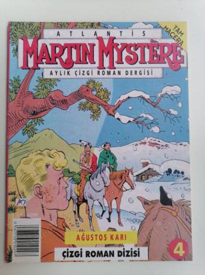 ATLANTİS / MARTIN MYSTERE - Aylık Çizgi Roman Dergisi -  SAYI: 4 - AĞUSTOS KARI ( TAM MACERA )