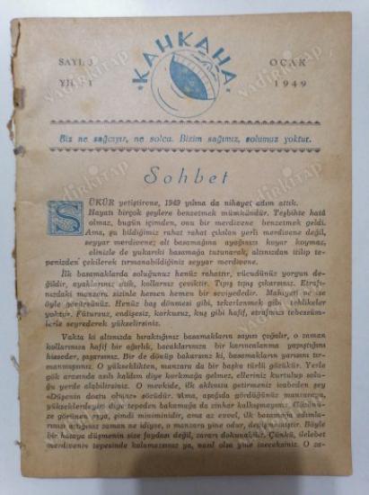 KAHKAHA  - YIL:1 SAYI :3 - OCAK 1949 - CİLTTEN ÇIKMADIR