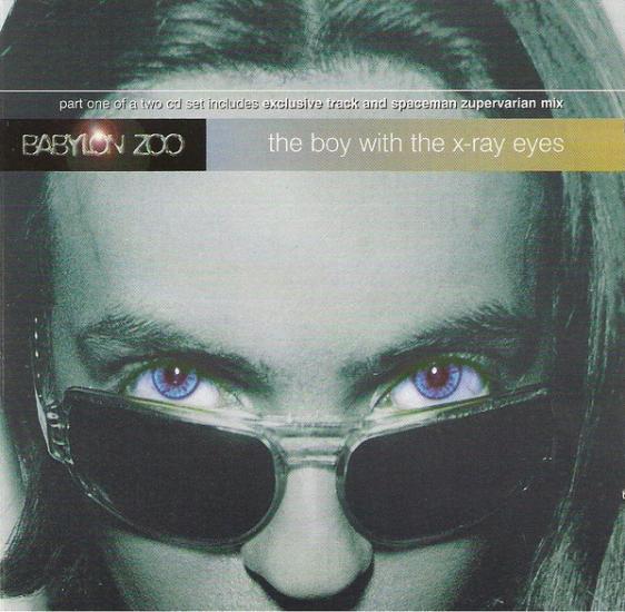 BABYLON ZOO - The Boy With The X-Ray Eyes  - 1996 İngiltere  Basım Single Promo CD