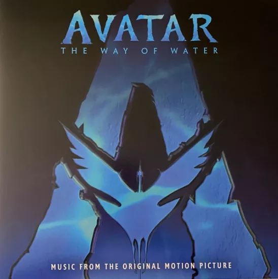 AVATAR: The Way Of Water  - 2023 Amerikan Basım - 33lük LP Aqua Renkli Plak Açılmamış Ambalajlı