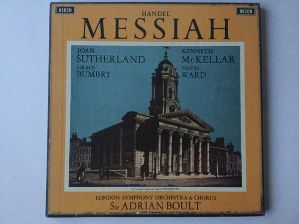 Handel  – Messiah - 1961 İngiltere Basım 33 Lük 3xLP Box Set