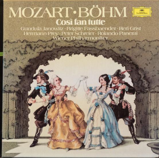 Mozart / Böhm – Così Fan Tutte - 1975 Almanya Basım 33 Lük 3xLP Box Set