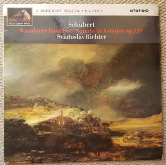 Sviatoslav Richter - Schubert  – A Schubert Recital - 1963  İngiltere Basım 33 Lük LP Plak