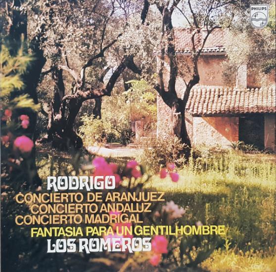 Rodrigo / Los Romeros-Concierto De Aranjuez & Concierto Andaluz - 1968 İngiltere Basım 33 Lük 2xLP