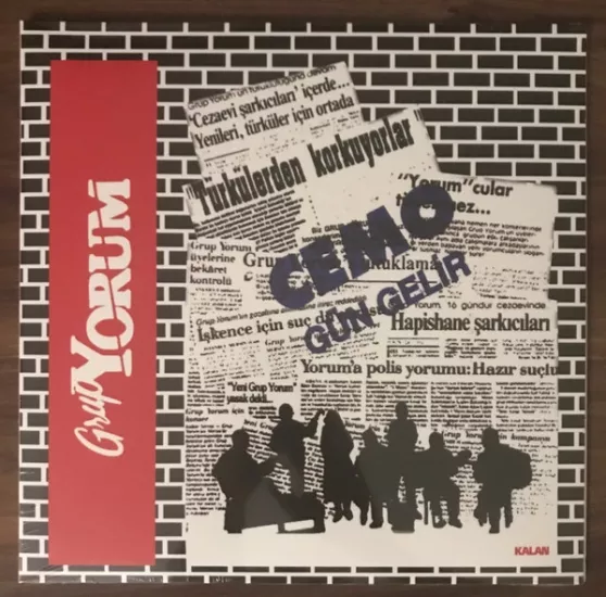 GRUP YORUM - Cemo / Gün Gelir - 2021 Kalan Müzik Basım Plak Albüm Jelatininde