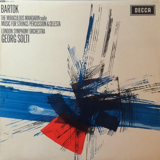 Bartok , London Symphony Orchestra , Georg Solti  - 1964 İngiltere Basım 33 Lük LP Plak
