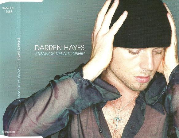 DARREN HAYES - Strange Relationship - 2002 Europe Basım Single Promo CD 
