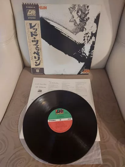 Led Zeppelin - Led Zeppelin I - 1971 Japonya Basım Obili Albüm - LP Plak