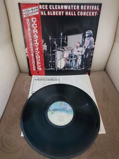 Creedence Clearwater Revival – The Royal Albert Hall Concert - 1981 Japonya Basım Obili Albüm - LP Plak