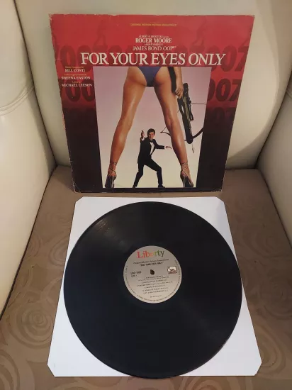 007 JAMES BOND / For Your Eyes Only - Soundtrack - 1981 Nadir Singapur Basım - 33 lük LP Plak