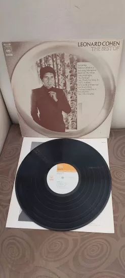 Leonard Cohen – The Best Of - 1975 Japonya Basım - 33 lük LP Plak Albüm