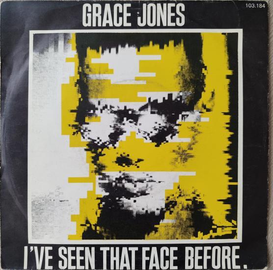 GRACE JONES-I’VE SEEN THAT FACE BEFORE/DEMOLITION MAN  1981 HOLLANDA BASIM 45 LİK
