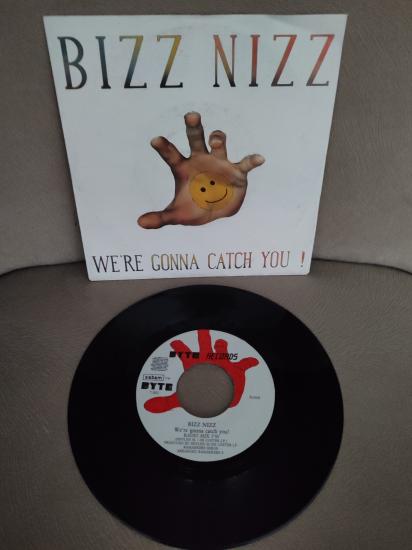 BIZZ NIZZ - We’re Gonna Catch You -1989 Belçika Basım Nadir 45 lik Plak
