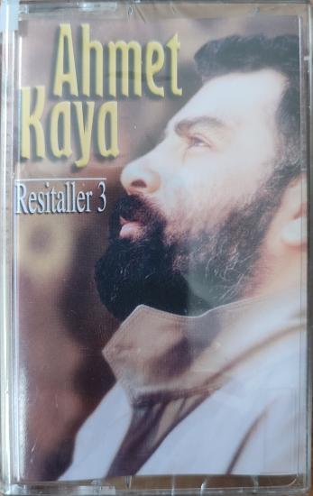 AHMET KAYA - Resitaller 3 - 1993 Türkiye Basım Kaset Albüm - Açılmamış Ambalajında