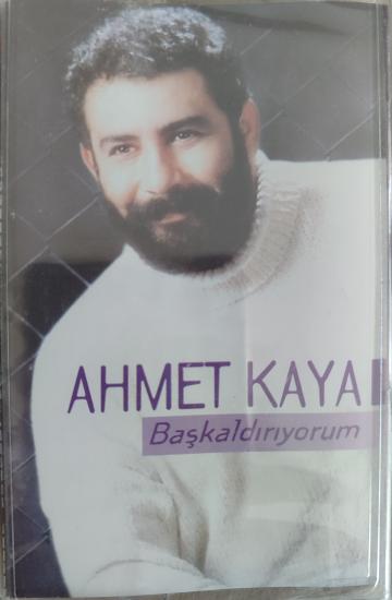 AHMET KAYA - Başkaldırıyorum - 1989Türkiye Basım Kaset Albüm - Açılmamış Ambalajında