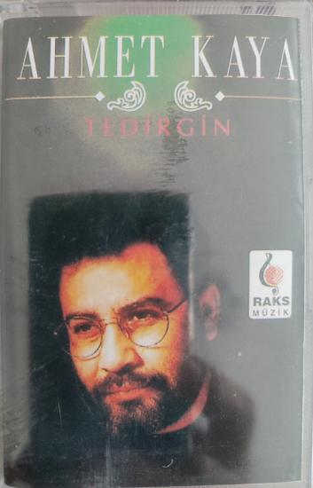 AHMET KAYA - Tedirgin - 1993 Türkiye Basım Kaset Albüm - Açılmamış Ambalajında
