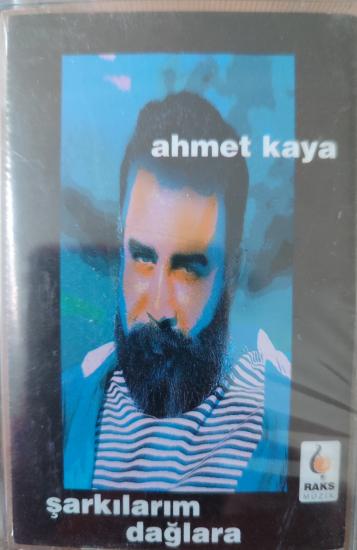 AHMET KAYA - Şarkılarım Dağlara - 1994 Türkiye Basım Kaset Albüm - Açılmamış Ambalajında