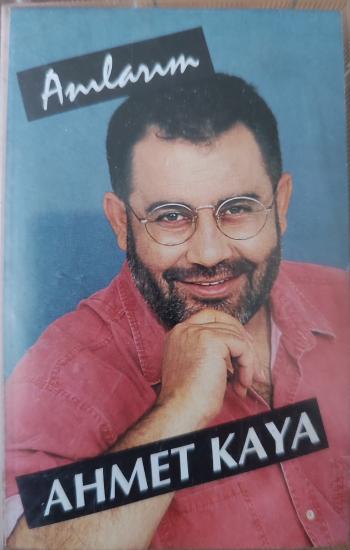 AHMET KAYA - Anılarım - 1995 Türkiye Basım Kaset Albüm