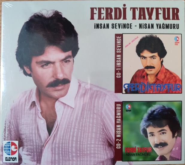 FERDİ TAYFUR - İnsan Sevince / Nisan Yağmuru -  Türkiye Basım - Açılmamış Ambalajlı 2XCD Albüm