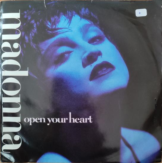 MADONNA - OPEN YOUR HEART - 1986 ALMANYA BASIM 45 LİK PLAK