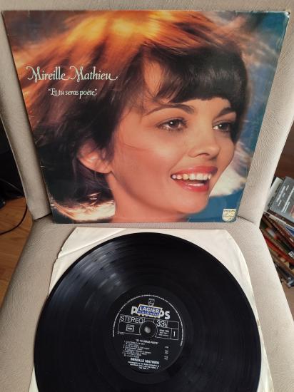 MIREILLE MATHIEU - Et tu Seras Poete - 1976 Fransa Basım 33 lük LP Plak