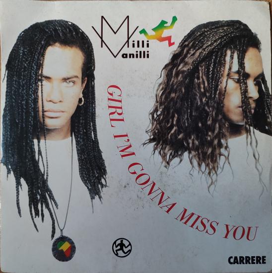 MILLI VANILLI - Girl I’m Gonna Miss You - 1988 Almanya Basım 45 lik Plak