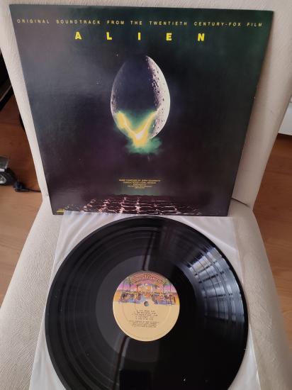 ALIEN - Jerry Goldsmith - Soundtrack - 1979 USA Basım Nadir LP Plak