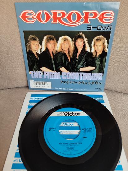 EUROPE - Final Countdown - 1986 Japonya Basım 45lik Plak