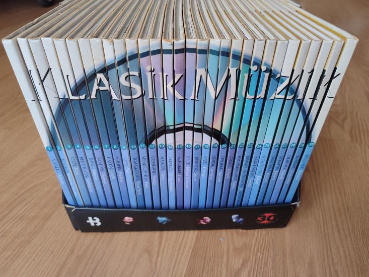 KLASİK MÜZİK KOLEKSİYONU - BOYUT MÜZİK - 30 CD+ KİTAP TAKIM -Özel Kutusunda